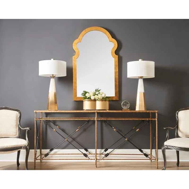 Jagger Metal Framed Wall Mirror -- view 2
