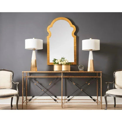 Jagger Metal Framed Wall Mirror -- view 2