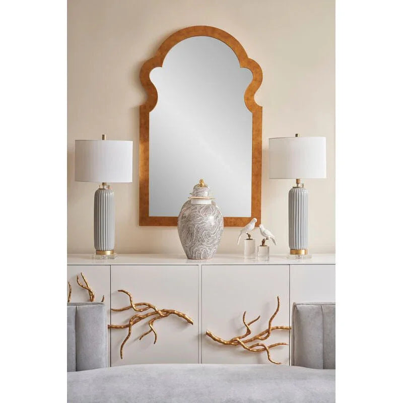 Jagger Metal Framed Wall Mirror -- view 5