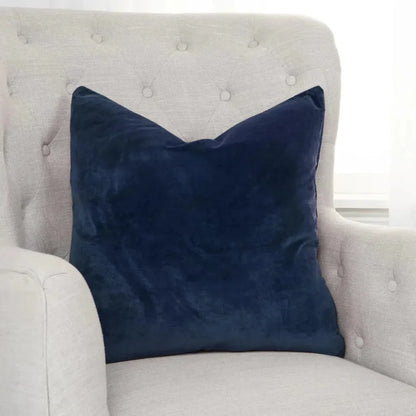 Jasmine Velvet Throw Pillow For Couch Down Insert - LOOMLAN - LOOMLAN - Throw Pillows