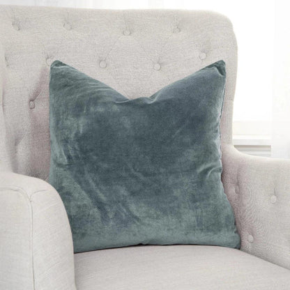 Jasmine Velvet Throw Pillow For Couch Down Insert - LOOMLAN - LOOMLAN - Throw Pillows