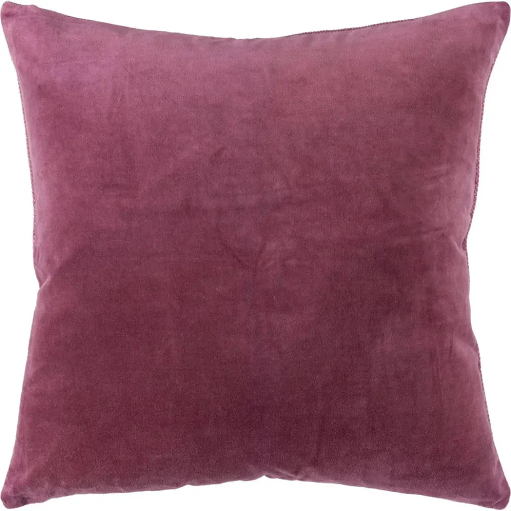 Jasmine Velvet Throw Pillow For Couch Down Insert - LOOMLAN - LOOMLAN - Throw Pillows
