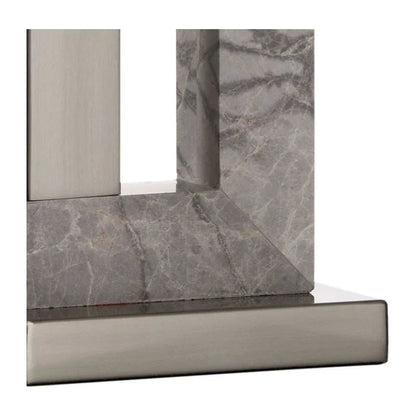Jaxon Marble Made Grey Table Lamp - LOOMLAN - Wildwood - Table Lamps