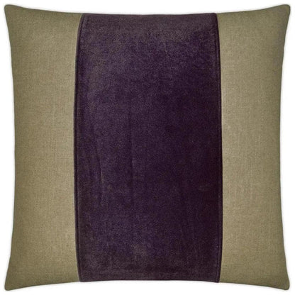Jefferson Amethyst Band Purple Large Throw Pillow - LOOMLAN - D.V. Kap - Throw Pillows