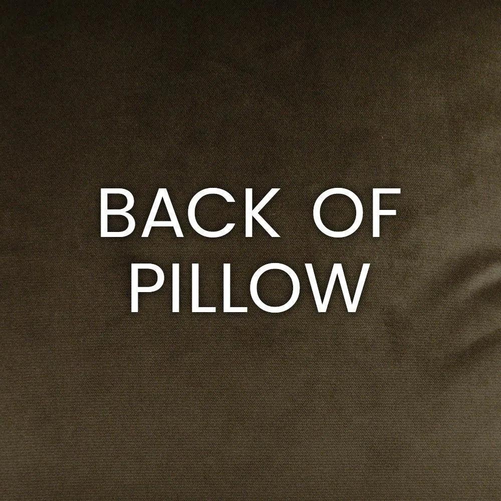 Jefferson Band Brown Large Throw Pillow Insert - LOOMLAN - D.V. Kap - Throw Pillows