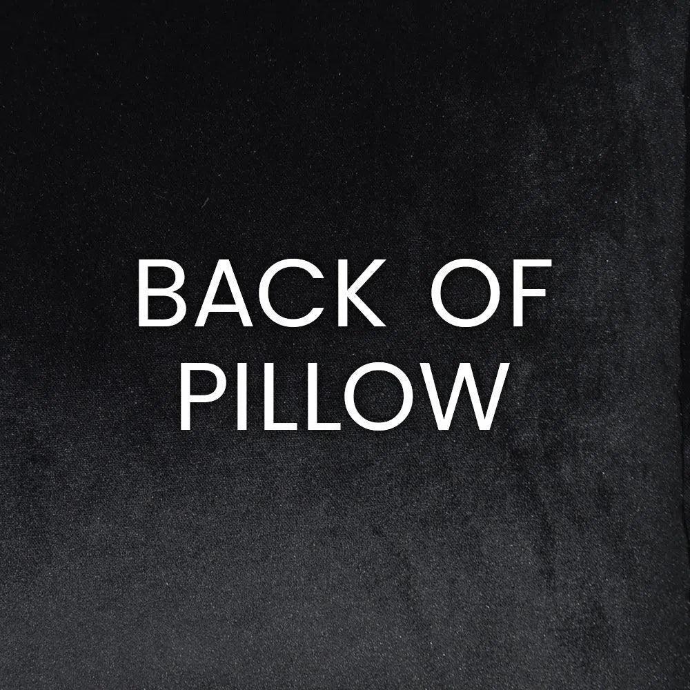Jefferson Black Ribbon Black Large Throw Pillow Insert - LOOMLAN - D.V. Kap - Throw Pillows
