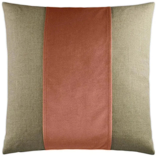 Jefferson Blush Ribbon Blush Large Throw Pillow Insert - LOOMLAN - D.V. Kap - Throw Pillows