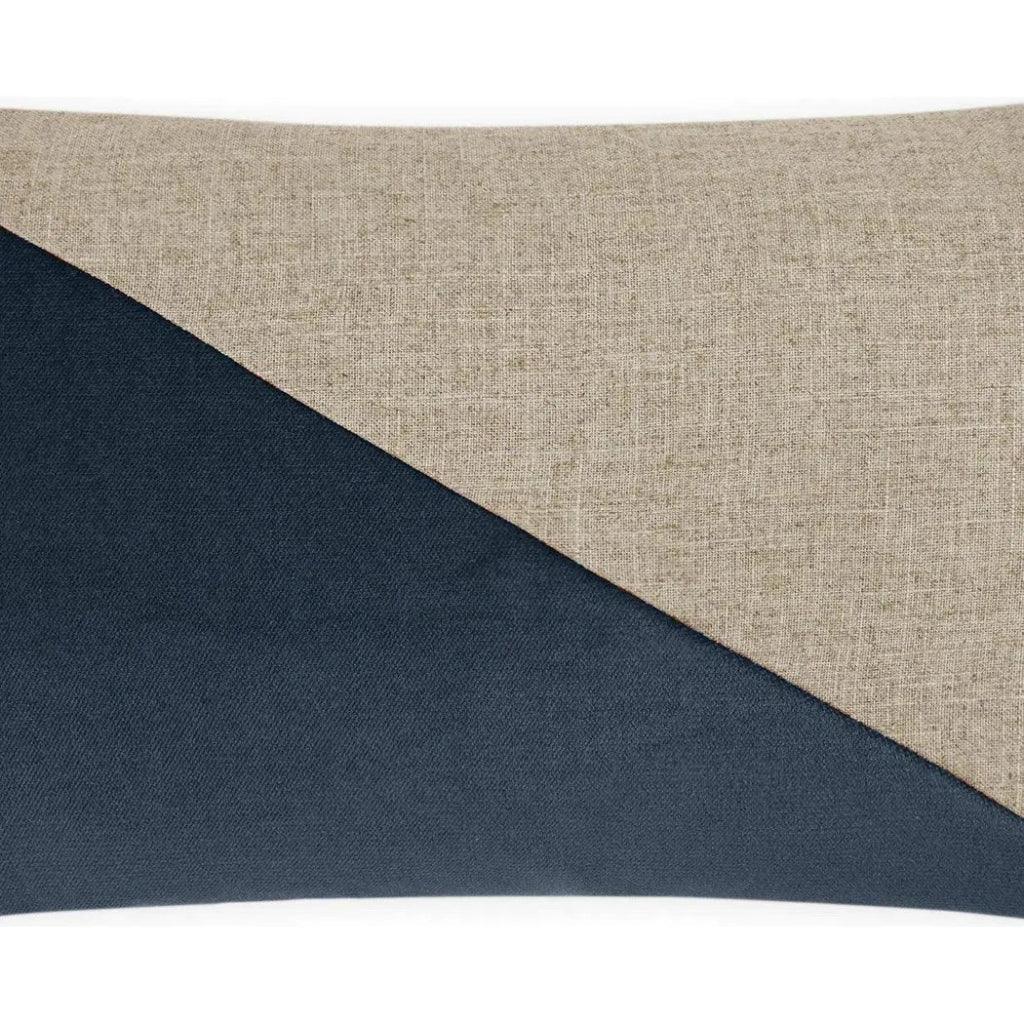 Jefferson Lumbar Azure Blue Throw Pillow Insert - LOOMLAN - D.V. Kap - Throw Pillows