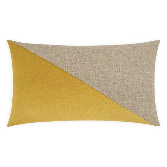 Jefferson Lumbar Curry Yellow Throw Pillow Insert - LOOMLAN - D.V. Kap - Throw Pillows