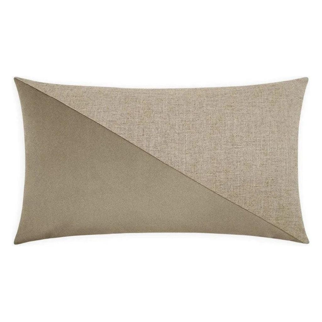 Jefferson Lumbar Driftwood Brown Throw Pillow Insert - LOOMLAN - D.V. Kap - Throw Pillows