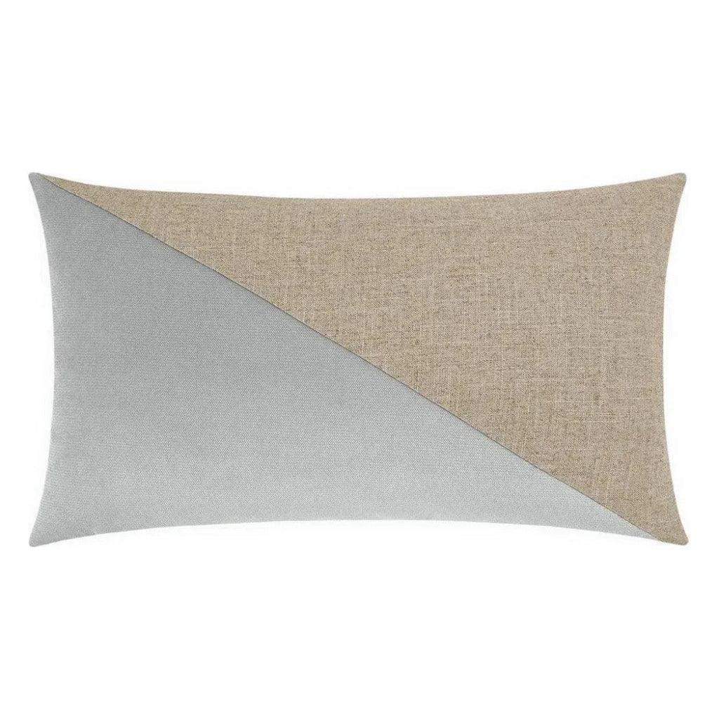 Jefferson Lumbar Glacier Silver Throw Pillow Insert - LOOMLAN - D.V. Kap - Throw Pillows