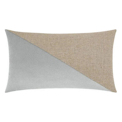 Jefferson Lumbar Glacier Silver Throw Pillow Insert - LOOMLAN - D.V. Kap - Throw Pillows