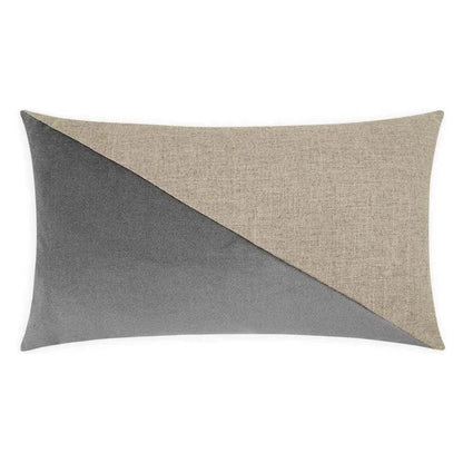 Jefferson Lumbar Graphite Grey Throw Pillow Insert - LOOMLAN - D.V. Kap - Throw Pillows