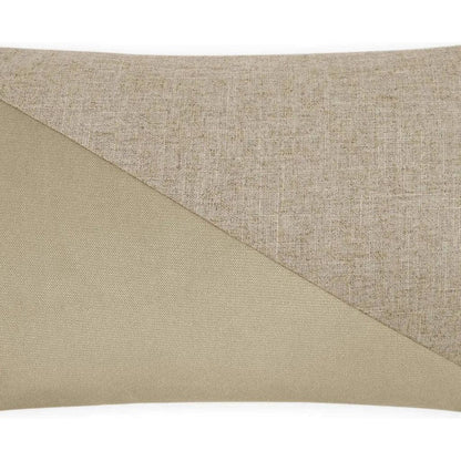 Jefferson Lumbar Linen Brown Throw Pillow Insert - LOOMLAN - D.V. Kap - Throw Pillows