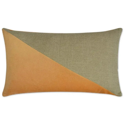 Jefferson Lumbar Satsuma Brown Throw Pillow Insert - LOOMLAN - D.V. Kap - Throw Pillows