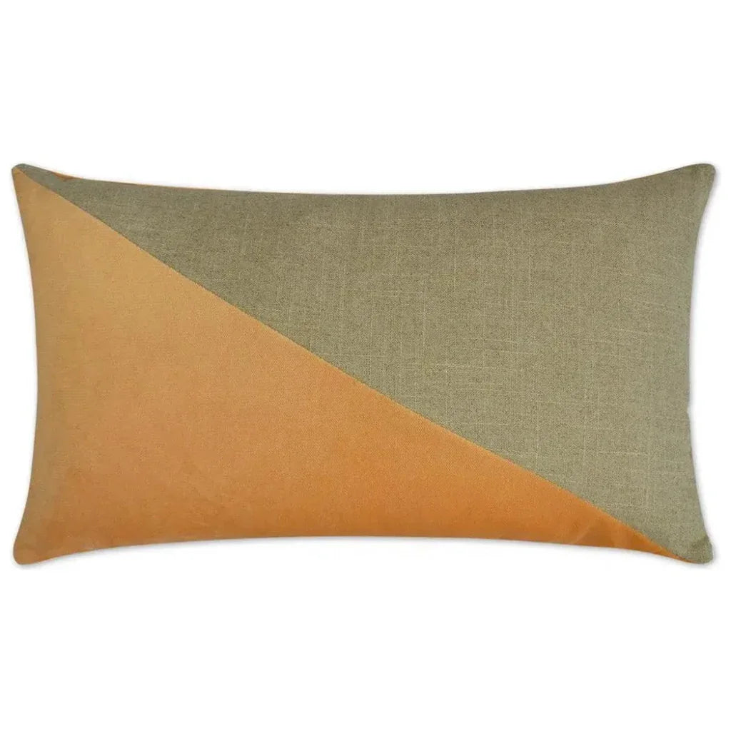 Jefferson Lumbar Satsuma Brown Throw Pillow Insert - LOOMLAN - D.V. Kap - Throw Pillows