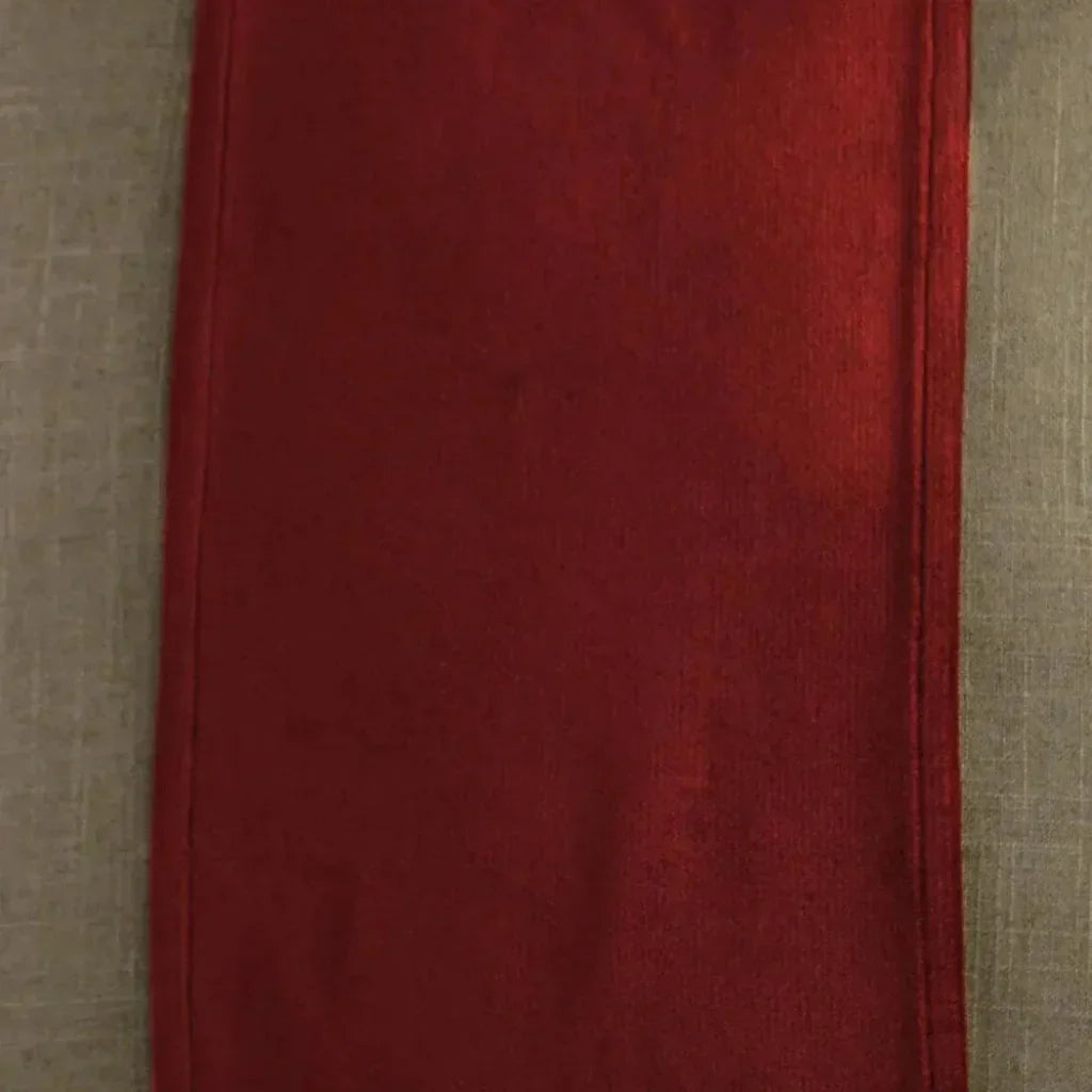 Jefferson Sangria Ribbon Red Large Throw Pillow Insert - LOOMLAN - D.V. Kap - Throw Pillows