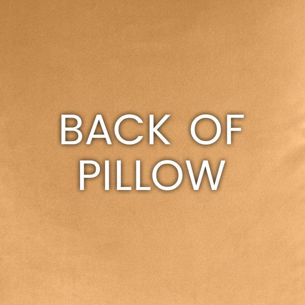 Jefferson Satsuma Band Orange Large Throw Pillow Insert - LOOMLAN - D.V. Kap - Throw Pillows