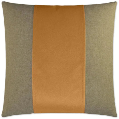 Jefferson Satsuma Band Orange Large Throw Pillow Insert - LOOMLAN - D.V. Kap - Throw Pillows