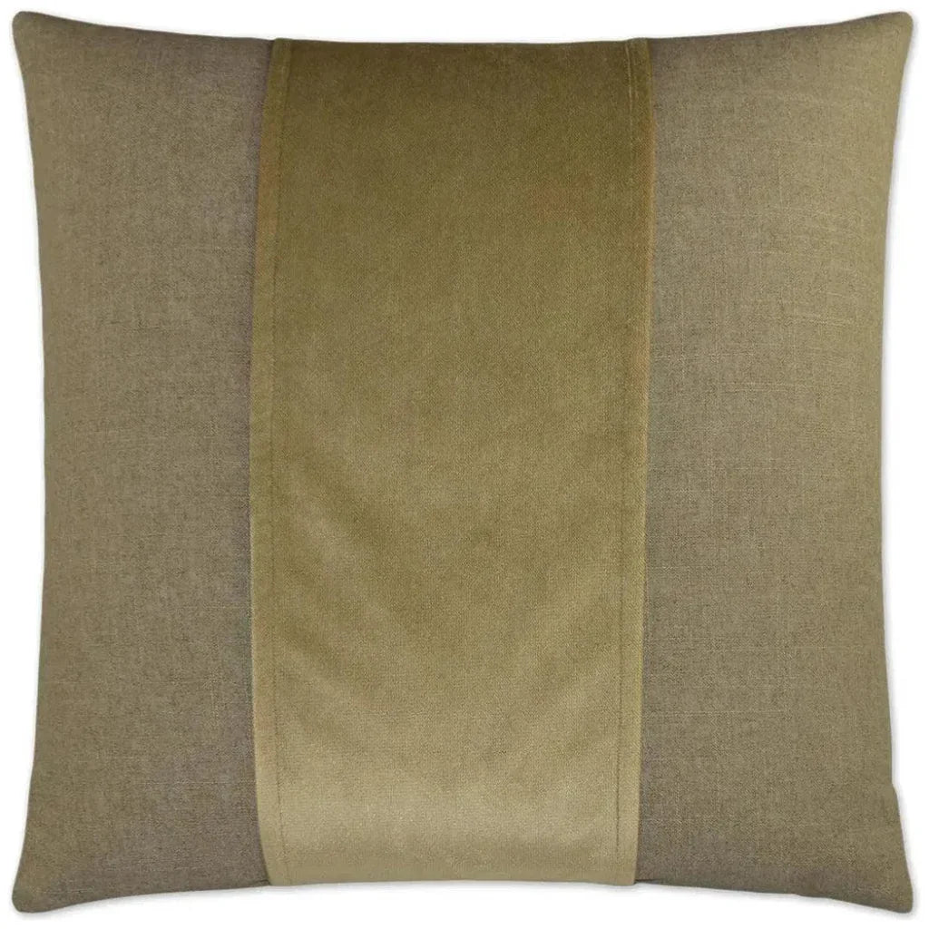 Jefferson Tiger's Eye Band Tan Large Throw Pillow - LOOMLAN - D.V. Kap - Throw Pillows