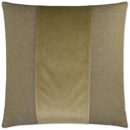 Jefferson Tiger's Eye Band Tan Large Throw Pillow - LOOMLAN - D.V. Kap - Throw Pillows