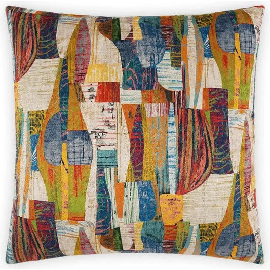 Jems Multi Color Throw Pillow With Insert - LOOMLAN - D.V. Kap - Throw Pillows