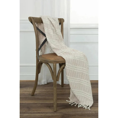 Jenny Handloomed Soft Cotton Throw Blanket - LOOMLAN - LOOMLAN - Throw Blankets