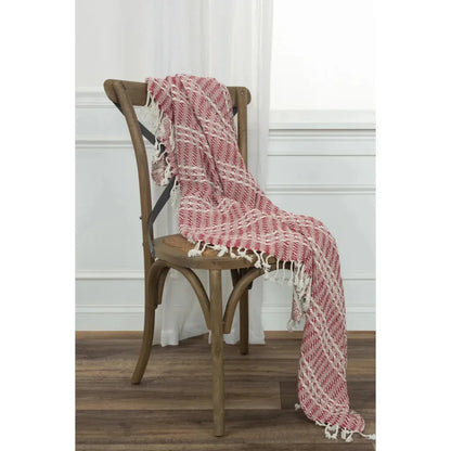 Jenny Handloomed Soft Cotton Throw Blanket - LOOMLAN - LOOMLAN - Throw Blankets