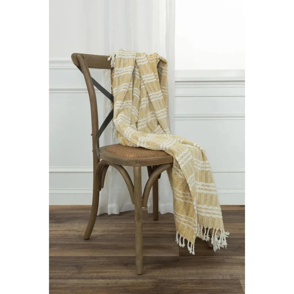 Jenny Handloomed Soft Cotton Throw Blanket - LOOMLAN - LOOMLAN - Throw Blankets