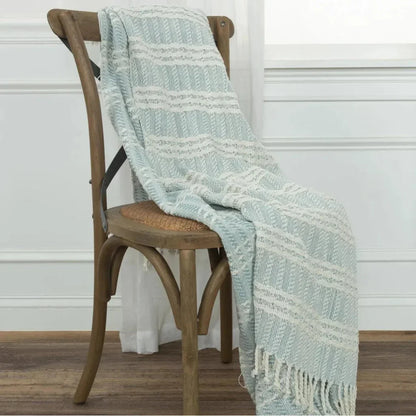 Jenny Handloomed Soft Cotton Throw Blanket - LOOMLAN - LOOMLAN - Throw Blankets