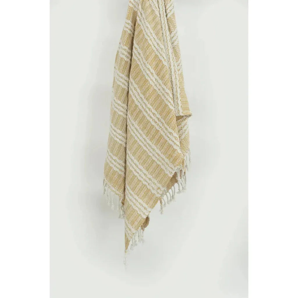 Jenny Handloomed Soft Cotton Throw Blanket - LOOMLAN - LOOMLAN - Throw Blankets