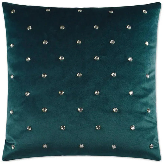 Jewels Laguna Teal Throw Pillow With Insert - LOOMLAN - D.V. Kap - Throw Pillows