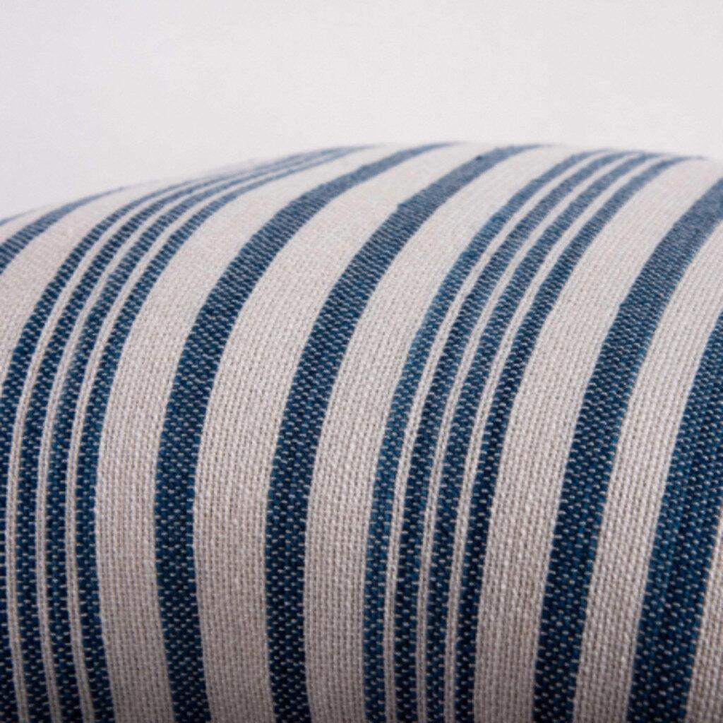 Jillian Striped Outdoor Throw Pillows-Outdoor Pillows-LOOMLAN-LOOMLAN