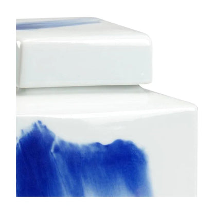 Jizhou White Glazed Ceramic Vase - LOOMLAN - Chelsea House - Vases & Jars