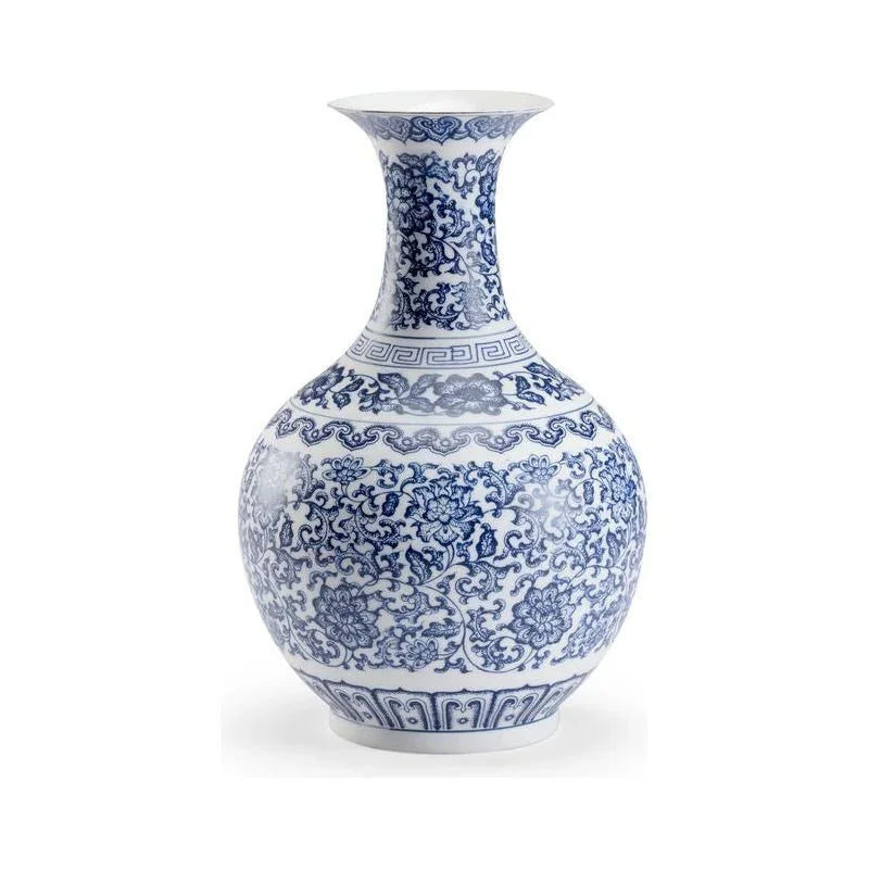 Jomon Blue Ceramic Urn - LOOMLAN - Chelsea House - Vases & Jars