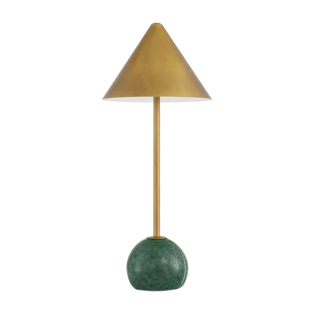 Journey Green Cordless Table Lamp - LOOMLAN - Currey & Co - Table Lamps
