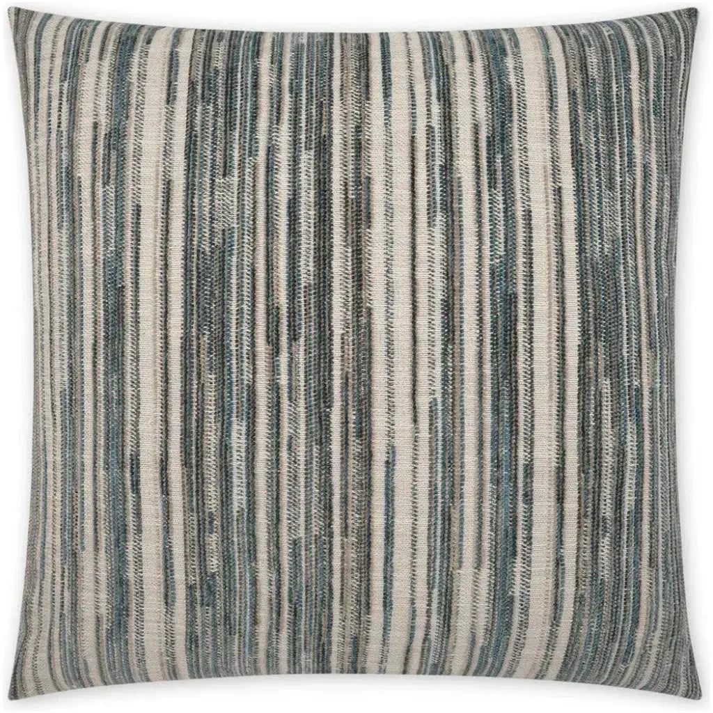 Julep Willow Stripes Taupe Large Throw Pillow Insert - LOOMLAN - D.V. Kap - Throw Pillows