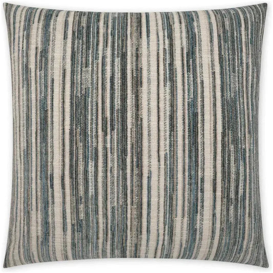 Julep Willow Stripes Taupe Large Throw Pillow Insert - LOOMLAN - D.V. Kap - Throw Pillows