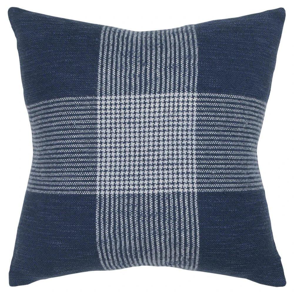 LOOMLAN Jumbo Plaid Throw Pillow For Couch