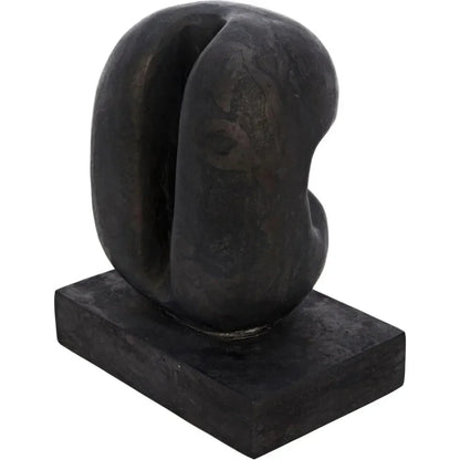 Juno Marble Black Sculpture - LOOMLAN - Noir - Statues & Sculptures