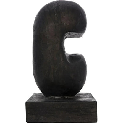 Juno Marble Black Sculpture - LOOMLAN - Noir - Statues & Sculptures