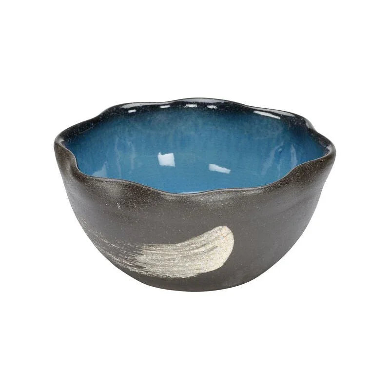 Kabira Bay Ceramic Made Black Bowl - LOOMLAN - Wildwood - Boxes & Bowls