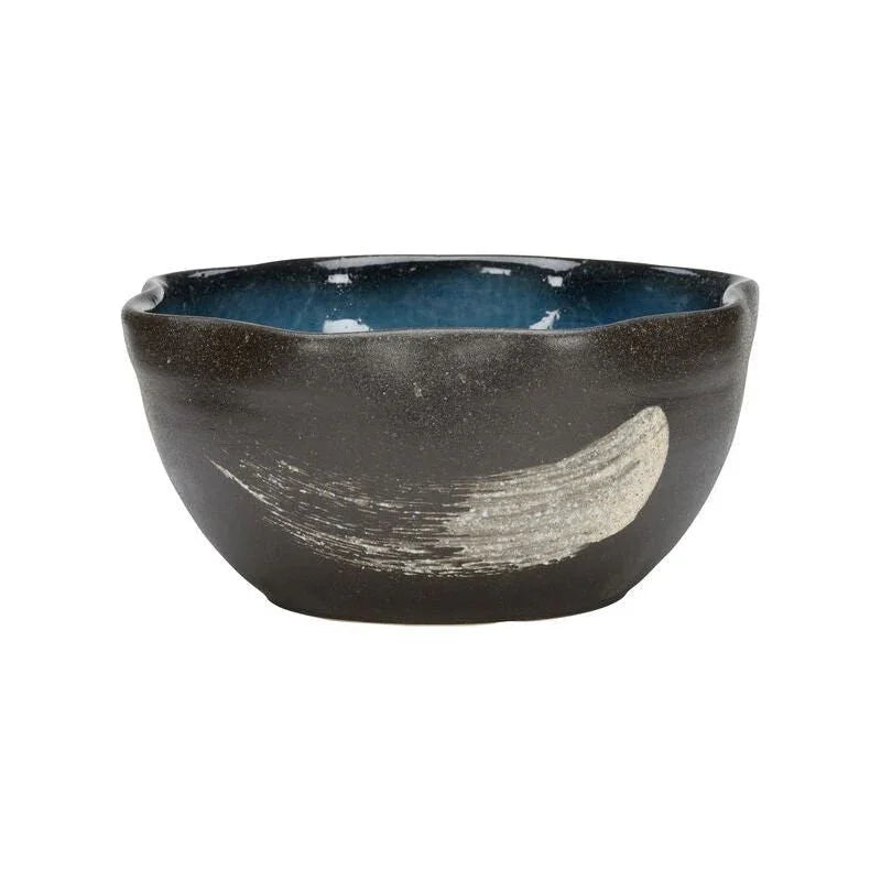 Kabira Bay Ceramic Made Black Bowl - LOOMLAN - Wildwood - Boxes & Bowls