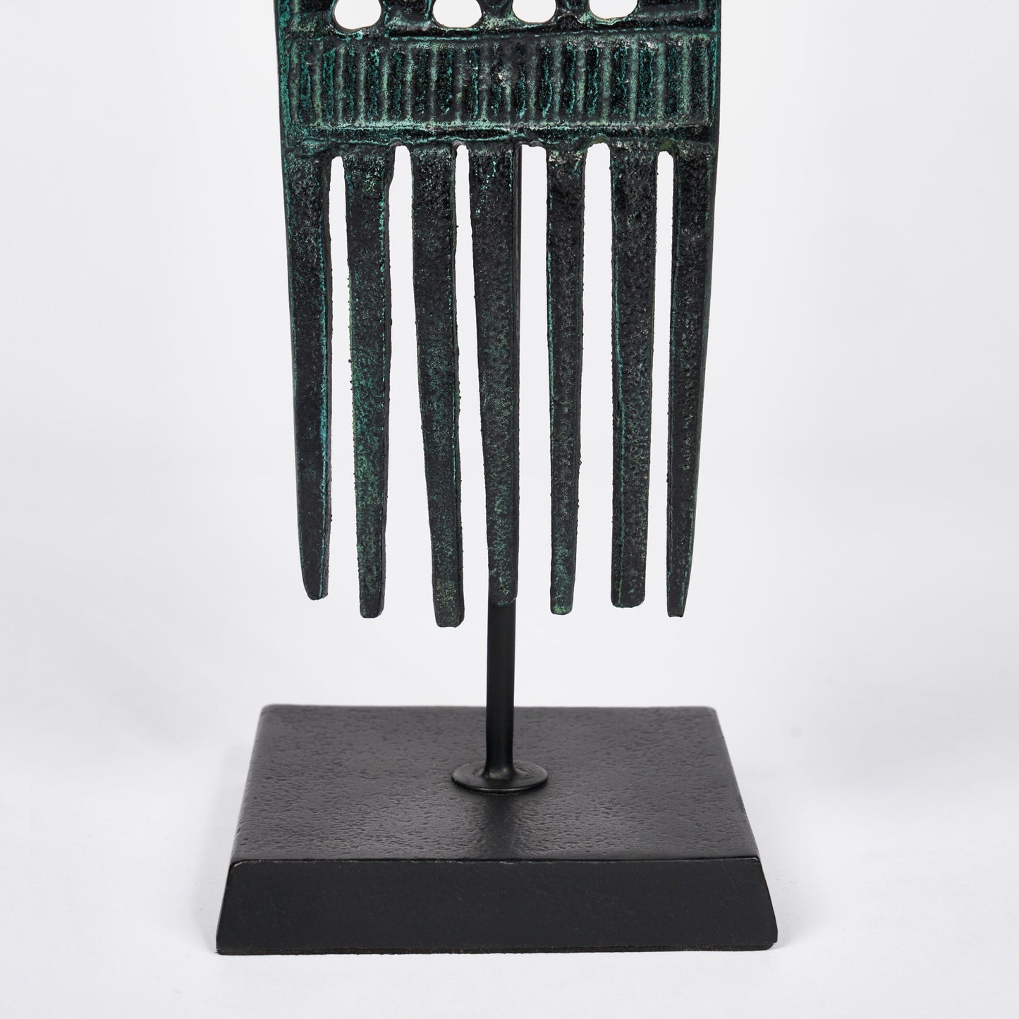 Kai Tribal Artifacts Black Sculpture 2PC