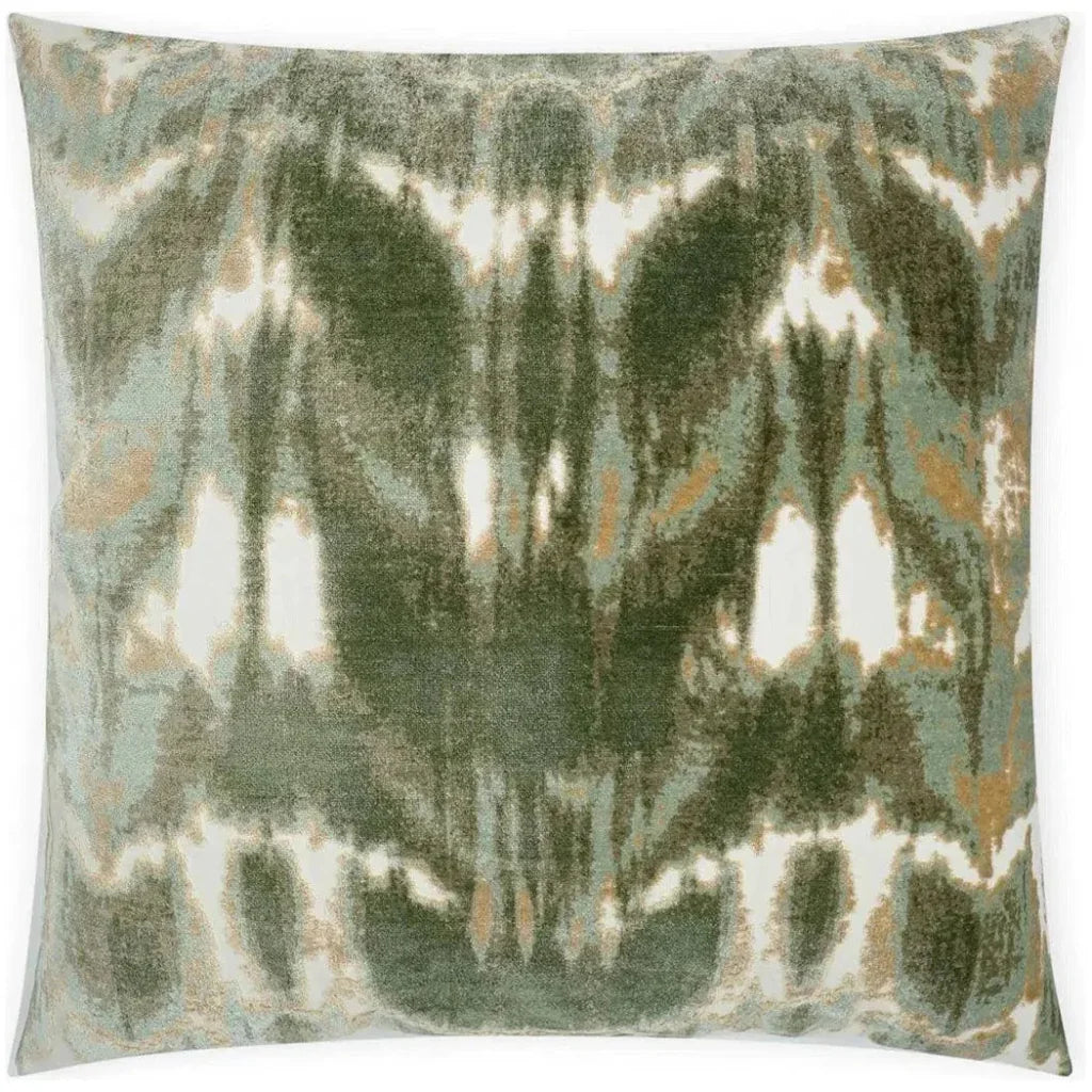 Kanoko Eucalyptus Green Large Throw Pillow Insert - LOOMLAN - D.V. Kap - Throw Pillows