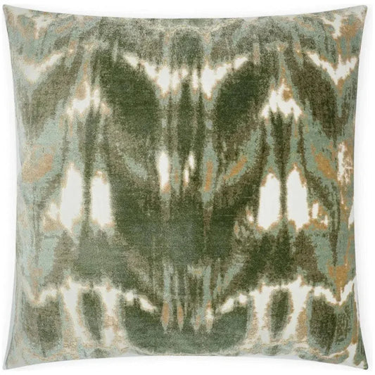 Kanoko Eucalyptus Green Large Throw Pillow Insert - LOOMLAN - D.V. Kap - Throw Pillows