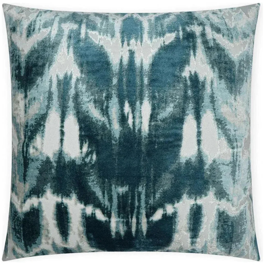 Kanoko Lagoon Global Teal Large Throw Pillow Insert - LOOMLAN - D.V. Kap - Throw Pillows