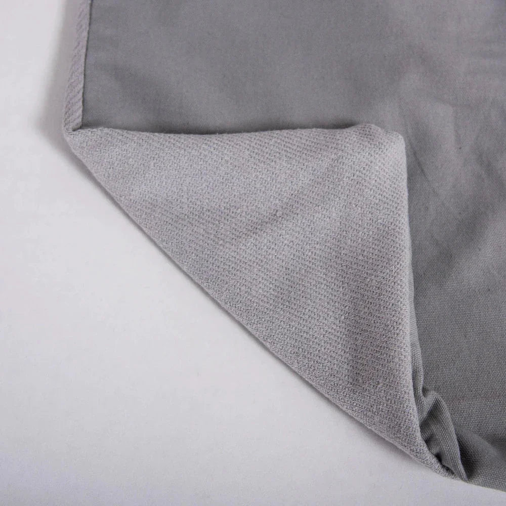 Karry Cotton Throw Pillow With Down Insert - LOOMLAN - LOOMLAN - Throw Pillows