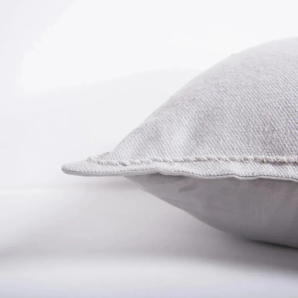 Karry Cotton Throw Pillow With Down Insert - LOOMLAN - LOOMLAN - Throw Pillows