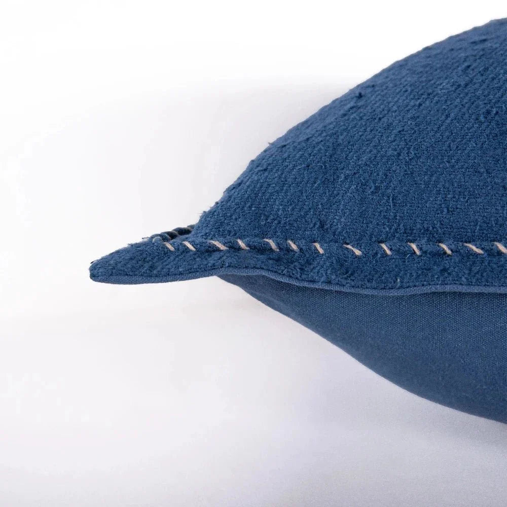 Karry Cotton Throw Pillow With Down Insert - LOOMLAN - LOOMLAN - Throw Pillows